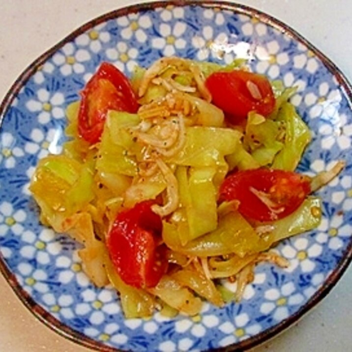 5分で作る弁当のおかず キャベツのトマト炒め レシピ 作り方 By Dekotan1 楽天レシピ